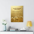 thumbnail image 2 of Scripture Walls Psalm 23 Gold My Shepherd Bible Chapter Canvas Christian Wall Art Ready to Hang Unframed, 2 of 6