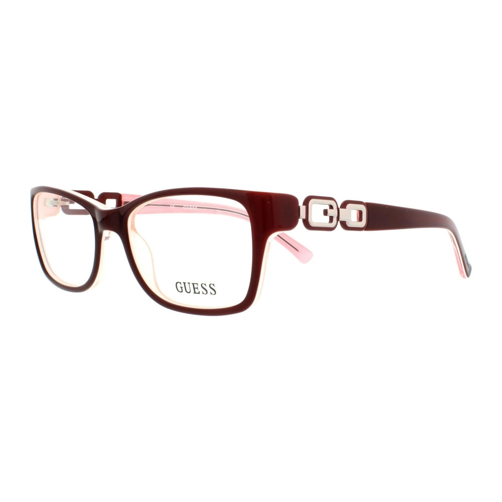GUESS Eyeglasses GU 2406 P29 Red Pink 52MM