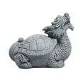 thumbnail image 4 of Dragon Turtle Tea Pet Ornaments Decoración de acuarios Tortoise Micro Paisajismo Tortugas Dragón Figuras para la mesa de la mesa de té Sala de estar M, 4 of 8