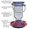 thumbnail image 3 of Perky-Pet Lavender Field Top-Fill Glass Hummingbird Feeder, 3 of 9