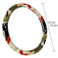 thumbnail image 4 of Woodpecker Steering Wheel Cover, 14.5 Inch, Printing, PVC Leather, Auto Accessories for Car Wheel Covers, 4 of 6