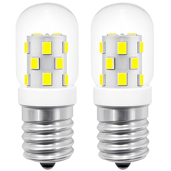 Bombillas para microondas PaeorRL, 3 W, E17, 400 lúmenes, 6000 K, paquete de 2