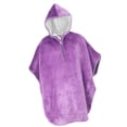 thumbnail image 3 of Capa cortavientos reutilizable para sillas de ruedas, poncho de invierno resistente a la intemperie, capa forrada, fundas para calentar sillas de rued violeta, 3 of 9