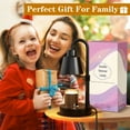 thumbnail image 6 of Fimilo Candle Warmer Lamp with Timer and Dimmer - Electric Candle Lamp Warmer with 2 Bulbs for Jar Candles - Present for Mom Mother's Day Christmas Home Decor, 6 of 9