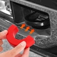 thumbnail image 4 of Fundas de enganche de remolque BESTZHEYU para Chevy Silverado 1500 Red, 4 of 8