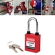 thumbnail image 5 of Grillete de Seguridad Zulema Lockout Out Compacto Duradero Rojo, 5 of 7