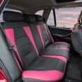 thumbnail image 3 of FH Group Ultra Comfort High Grade Leather Seat Covers For Car Truck SUV Van - Rear Set, 3 of 5