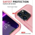 thumbnail image 3 of Diverbox for iPhone 13 Pro Case [Shockproof] [Dropproof] [Tempered Glass Screen + Camera Lens Protector],Heavy Duty Protection Phone Case Cover for Apple iPhone 13 Pro (Pink), 3 of 7