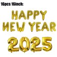 thumbnail image 3 of Decoraciones de Feliz Año Nuevo 2025 Caja de regalo de botella de champán de Año Nuevo Globos de aluminio de oso para suministros de fiesta de Nochevieja de Navidad, 3 of 5