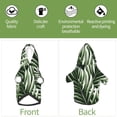 thumbnail image 6 of Honeii Tropical Palm Leaves1 Print Small Dog Hoodies Pet Hooded Sweatshirts Fall Winter Puppy Cat Sweaters Warm Clothes for Small Dogs Outfits Costume-X-Large, 6 of 7
