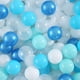 thumbnail image 1 of 100 Pelotas de Plástico Realhaha para Piscina de Pelotas para Bebés y Niños Azul Oscuro, 1 of 9