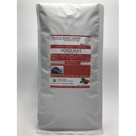 Honduras ( Roasted Coffee) Arabica beans Central America roasted-to-order daily medium roast whole bean, we can grind or provide lighter or darker roast upon request message at checkout