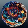 thumbnail image 1 of Puzzle de madera Welsky Universe 3D con efecto visual para adultos, 1 of 7