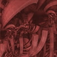 thumbnail image 1 of Ahgly Company Tapis d'Intérieur Lavable en Machine Carré Rouge Transitionnel, 5 Pieds Carré, 1 of 7