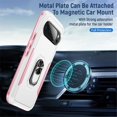 thumbnail image 3 of For Google Pixel 9 Pro XL / Pixel 10 Pro XL Case With 360° Rotation Metal Ring Holder【Magnetic Car Mount】Shockproof Rugged Full Body Protection Heavy Duty Dust/Drop Proof Cover Case​,White, 3 of 9