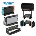 thumbnail image 1 of DOBE Support Mural pour Switch2 - Support Mural NS2 Gain de Place avec Rangement de Cartes de Jeu à 12 Fentes, Conception en Métal Robuste, Installation Facile pour Consoles Switch 2/OLED/originales, 1 of 5