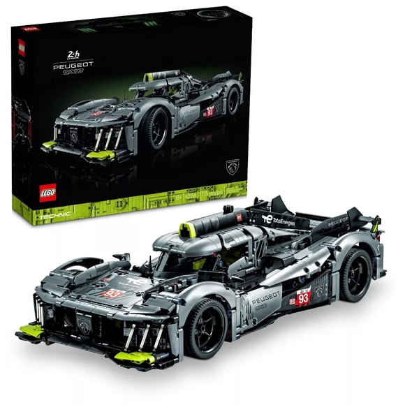 Remis à Neuf LEGO 6425775 Technic Peugeot 9X8 24H Le Mans Hybride Hypercar 42156 Voiture de Course de Collection Ensemble de Construction pour Adultes et Ados, Voiture de Course à l'Échelle 1:10, Cadeau pour les Amateurs de Sport Automobile