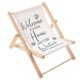 thumbnail image 1 of Large Wooden Beach Chair Ornament for Decoration Mediterranean Inspired, 1 of 4