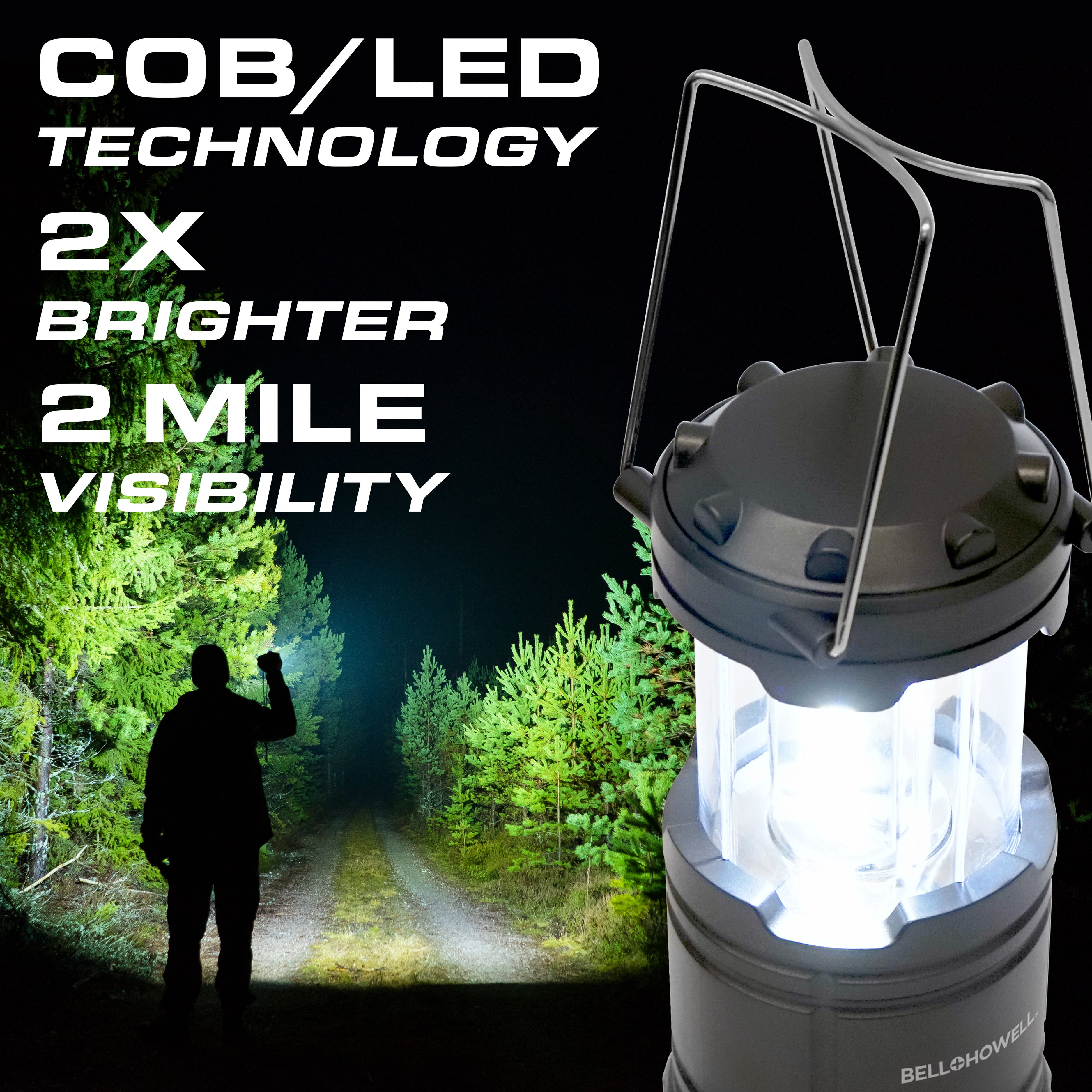 LED Collapsible Portable Military Tac Lantern, Outdoor Battery Ultra Bright  Light Collapsible Hand Lamp - Camping Survival Lamp - On Sale - Bed Bath &  Beyond - 21195250