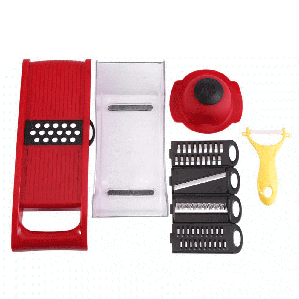Potato Slicer, Tebru Vegetable Cutter Kit, Kitchen Mandoline Slicer