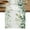 Sage Green, variant on Eucalyptus Table Runner, Sage Green Brown Leaf Boho Minimalist White Washable Cotton Linen Table Runners 48 Inches Long, Dresser Scarf Runner for Nightstand/Coffee/End Tables 13''x48''