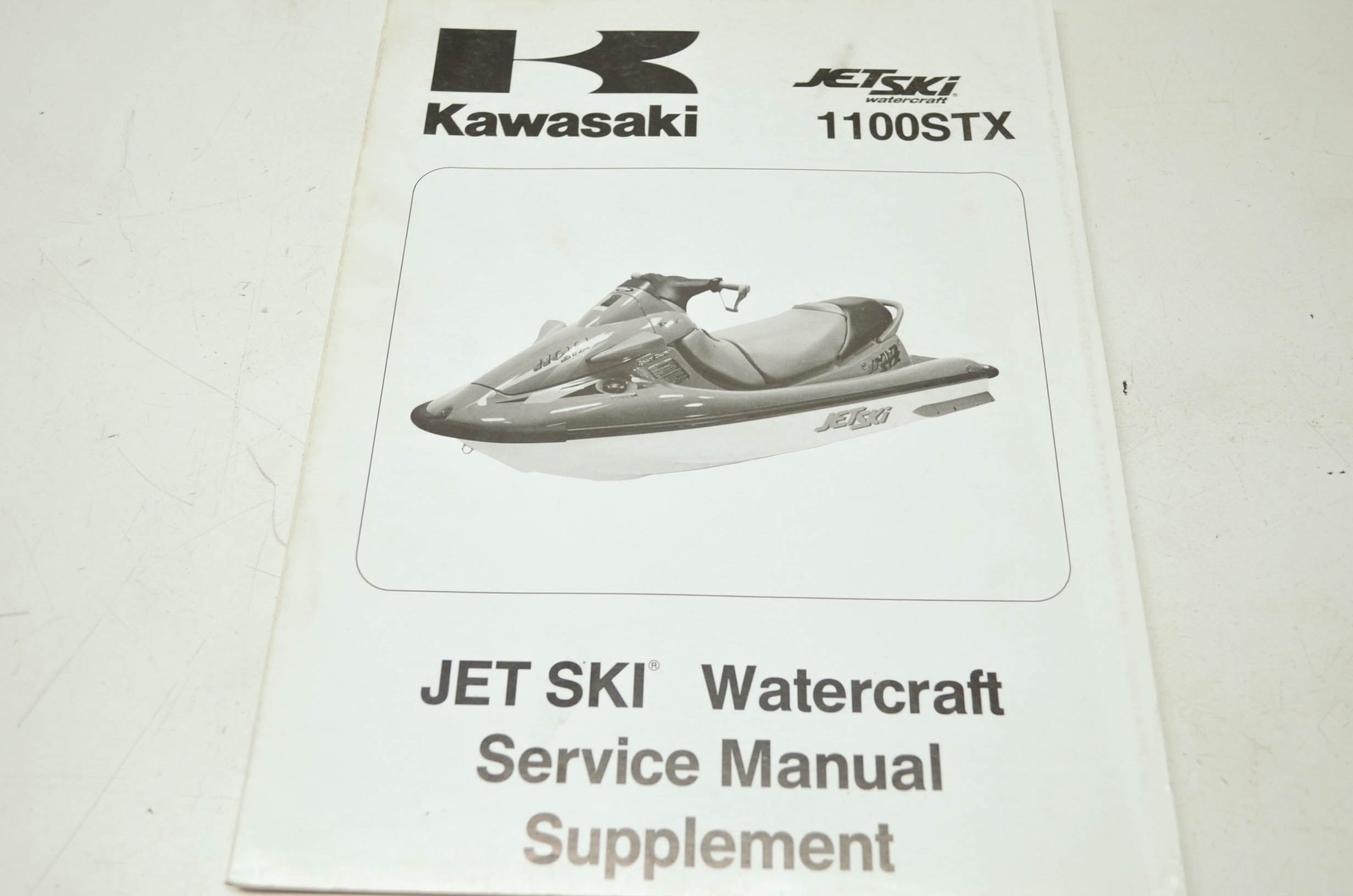 Kawasaki 99924-1221-51 1998 Jet Ski 1100STX Service Manual Supplement QTY 1 - Walmart.com