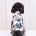 thumbnail image 6 of URMAGIC Summer Small Pet Puppy Chiffon Pineapple Tree Beach Shirt Medium Dog Hawaii Blouse Outfit Clothes, 6 of 9