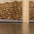 thumbnail image 4 of BoutiqueRugs Watchtower Boho Oriental Damask Patterned Rug -Traditional Floral Carpet for Living Room, Bedroom - Machine Washable - Pink, Peach, Red - 6'7" x 9' (6x9), 4 of 11