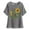 Gray, variant on Lumivie Halter Tops For Women Plus Size Workout Tshirts Shirts For Women Fitted Womens Blouses Short Sleeve Womens T Shirts Loose Fit Lt With Yellow