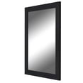 thumbnail image 5 of Hitchcock Butterfield Matte Black Urban Metro Bathroom Vanity Wall Mirror 42" H x 30" W - Black, 5 of 6