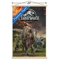 thumbnail image 3 of Jurassic World: Fallen Kingdom - Group Wall Poster with Wooden Magnetic Frame, 22.375" x 34", 3 of 5