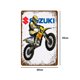 thumbnail image 2 of Cartel Wdftyju Dibujo de Chapa de Motocicleta Pintura de Metal Póster para el Hogar, 2 of 7
