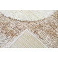 thumbnail image 3 of 4D Shaggy Rug Hand Carved Plush Thick Modern Contemporary Abstract For Living Room Bedroom 6484 (5'2"x7'5",Beige), 3 of 8