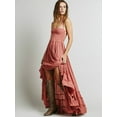 thumbnail image 2 of Womens Summer Boho Sexy Backless Long Dresses Orange Color XL, 2 of 3