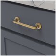 thumbnail image 3 of Belwith-Keeler B077948MB 128 mm CC Urbane Cabinet Pull, Matte Black, 3 of 6