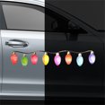 thumbnail image 4 of Kiplyki Funny Reflective Light Bulb Magnet Decorations Reflective Sticker Grade High Visibility Waterproof, 4 of 9