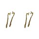 thumbnail image 3 of Paquete de 12 Marcapáginas Kearding Retro DIY Decoración Suministros de Artesanía Plata antigua Bronce Oro antiguo, 3 of 6
