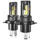 thumbnail image 1 of 2pcs H4/9003 LED Headlights Fog Light Combo 60W 6500K 6000LM High Beam Low Beam White Light Working Lights IP68 Waterproof LED Light, 1 of 4
