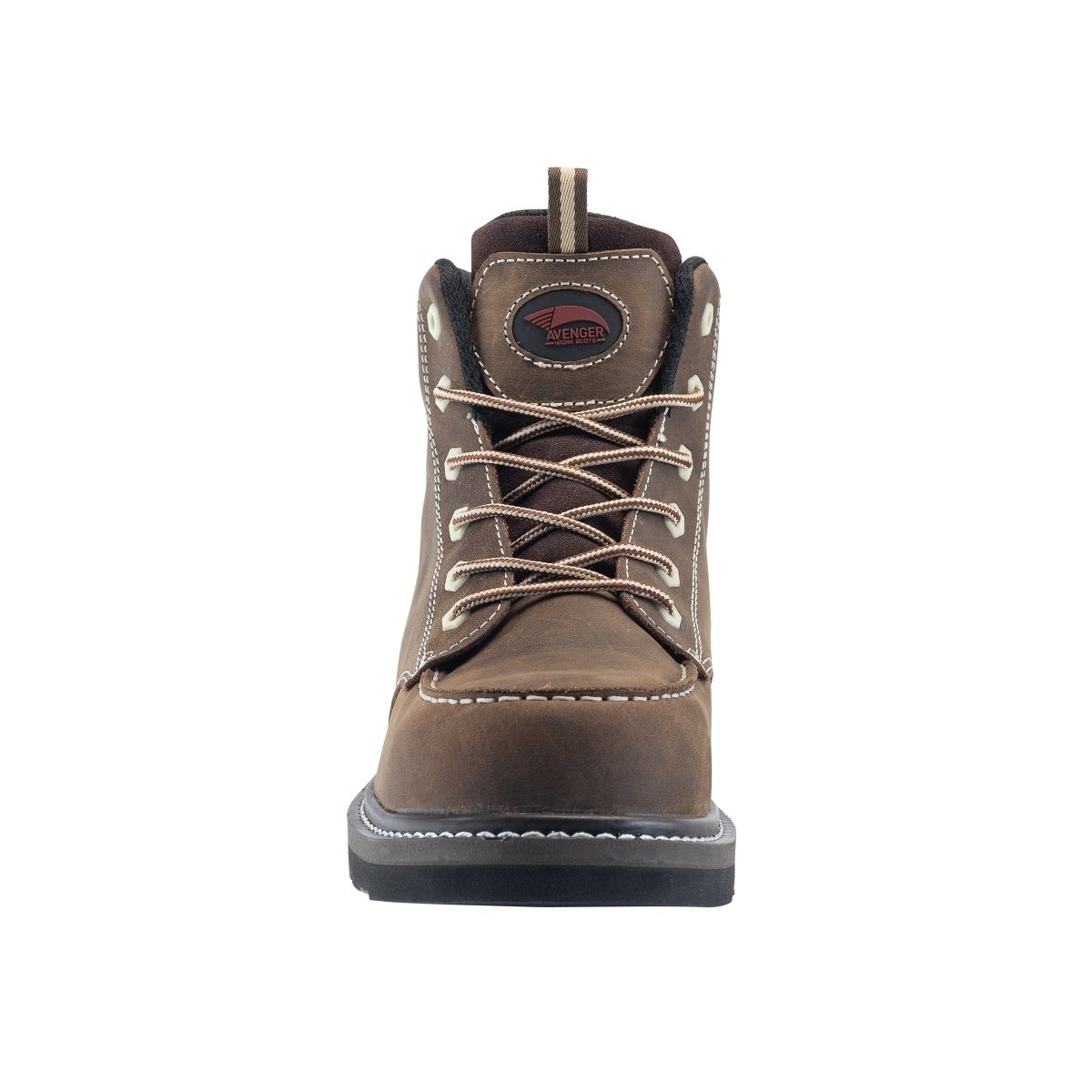 Avenger Men’s A7607 Wedge Moc Soft Toe Work Boots, Size 8.5 Wide Avenger Wedge Moc #A7508 Men main image 3