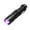 Black, variant on PATLOLLAV UV Flashlight, 1 PCS Mini Blacklight 395nm UV LED Flashlight, Aluminum Alloy Blacklight Torch for ‎Pet Urine Detection, Resin Curing, Dry Stains, Bed Bug, Currency Verification