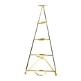 thumbnail image 3 of KLKCMS Glass Ball Stand Sturdy Crystal Ball Seat for Birthday Party Office Tabletop Gold, 3 of 9