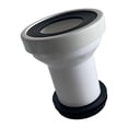 thumbnail image 1 of GUOOL Offset Toilet Flange Extension Adapter Straight Not Straight Not, 1 of 6