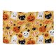 thumbnail image 4 of Tapiz de Halloween ABPHQTO Calabaza Fantasma Gato Y Calavera Decoración Colgante 128x150 cm, 4 of 4