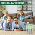 thumbnail image 7 of Cshidworld 100 Count Biodegradable Trash Bags 4-6 Gallon, Green Small 4 Gallon Garbage Bags, Durable & Easy-Tear Design, Perfect for Home & Office Use, 7 of 7
