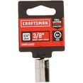 thumbnail image 2 of Craftsman Sockets, 1/4" Drive 3/8" 6 Point SAE Sha CMMT43497, 2 of 5