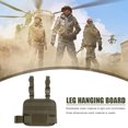 thumbnail image 3 of Drop Leg MOLLE Platform Muslo Magazine Pouch Holster Rig Panel (Verde militar) Ndcxsfigh Nuevos Originales, 3 of 4