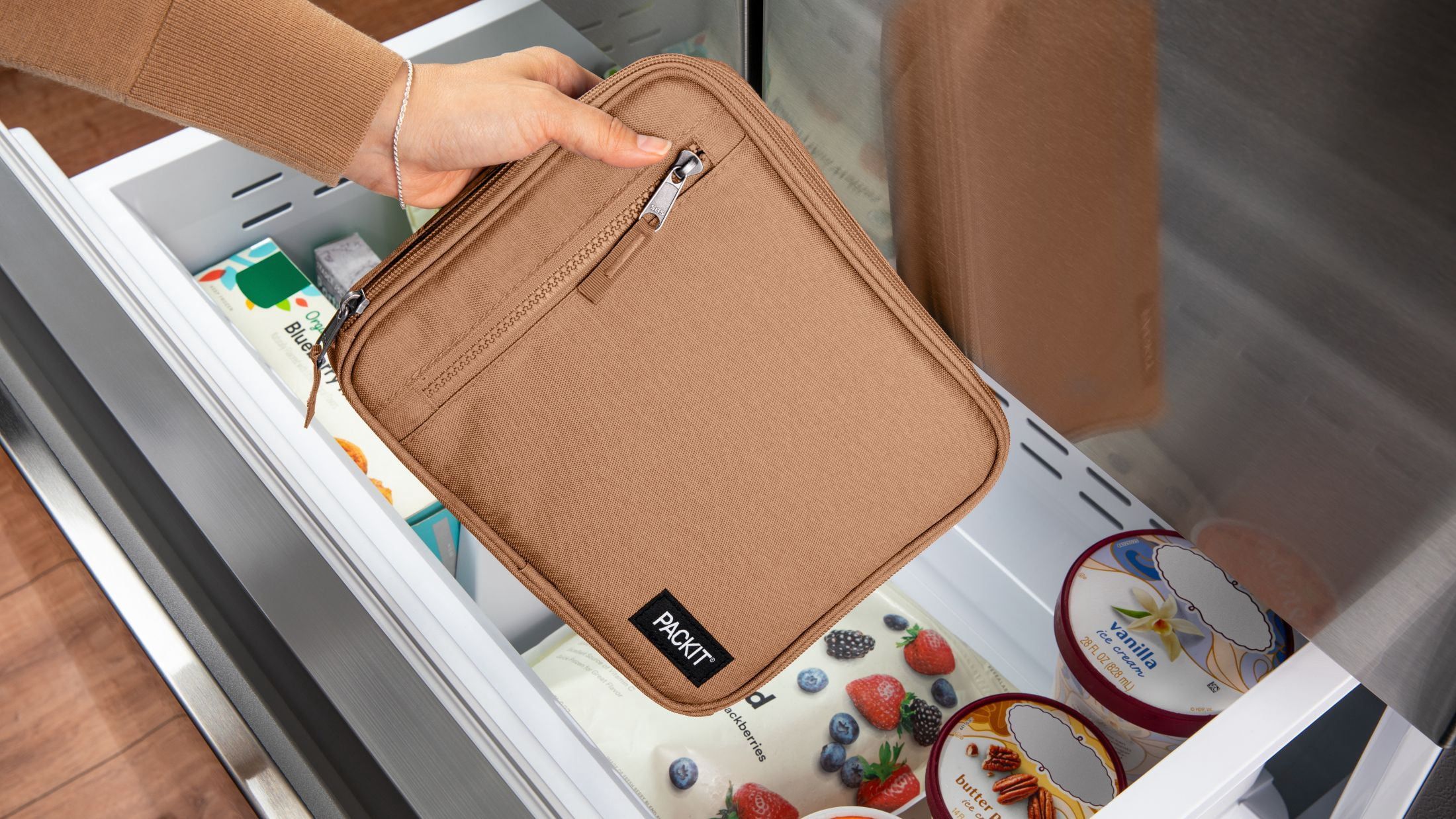 Freezable Classic Lunch Box, Almond