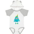 thumbnail image 3 of Inktastic Blue Monster Boys or Girls Baby Bodysuit, 3 of 5