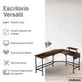 thumbnail image 2 of Escritorio en L Mubson Gamer Base para Monitor, 2 of 6