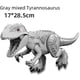 thumbnail image 5 of Bloques de construcción de dinosaurios Juguetes Jurásico Gran Tiranosaurio Rex Bloques de construcción ensamblados Rompecabezas Ensamblaje y ensamblaje de dinosaurios, 5 of 5
